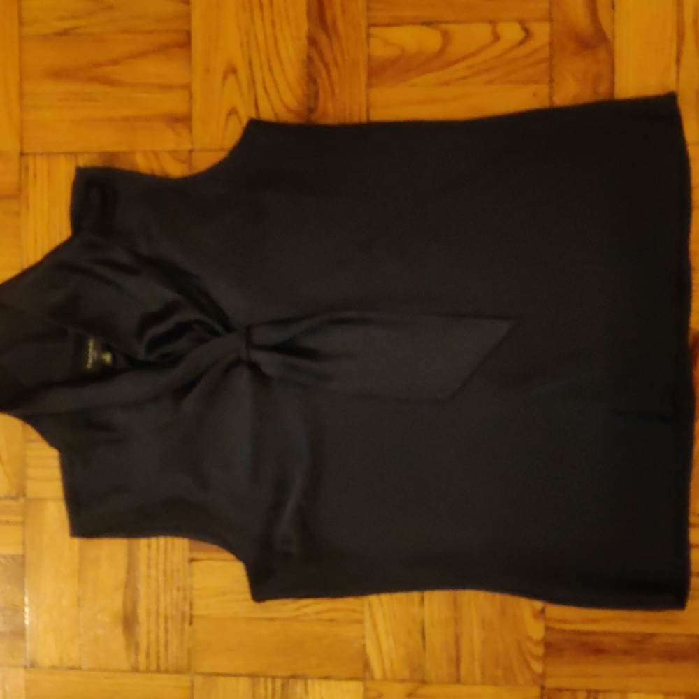 Navy blue blouse TAHARI ASL